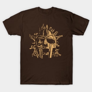 mf doom burn brown T-Shirt